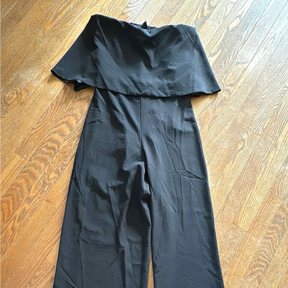 DO + BE Black Wide-Leg Jumpsuit